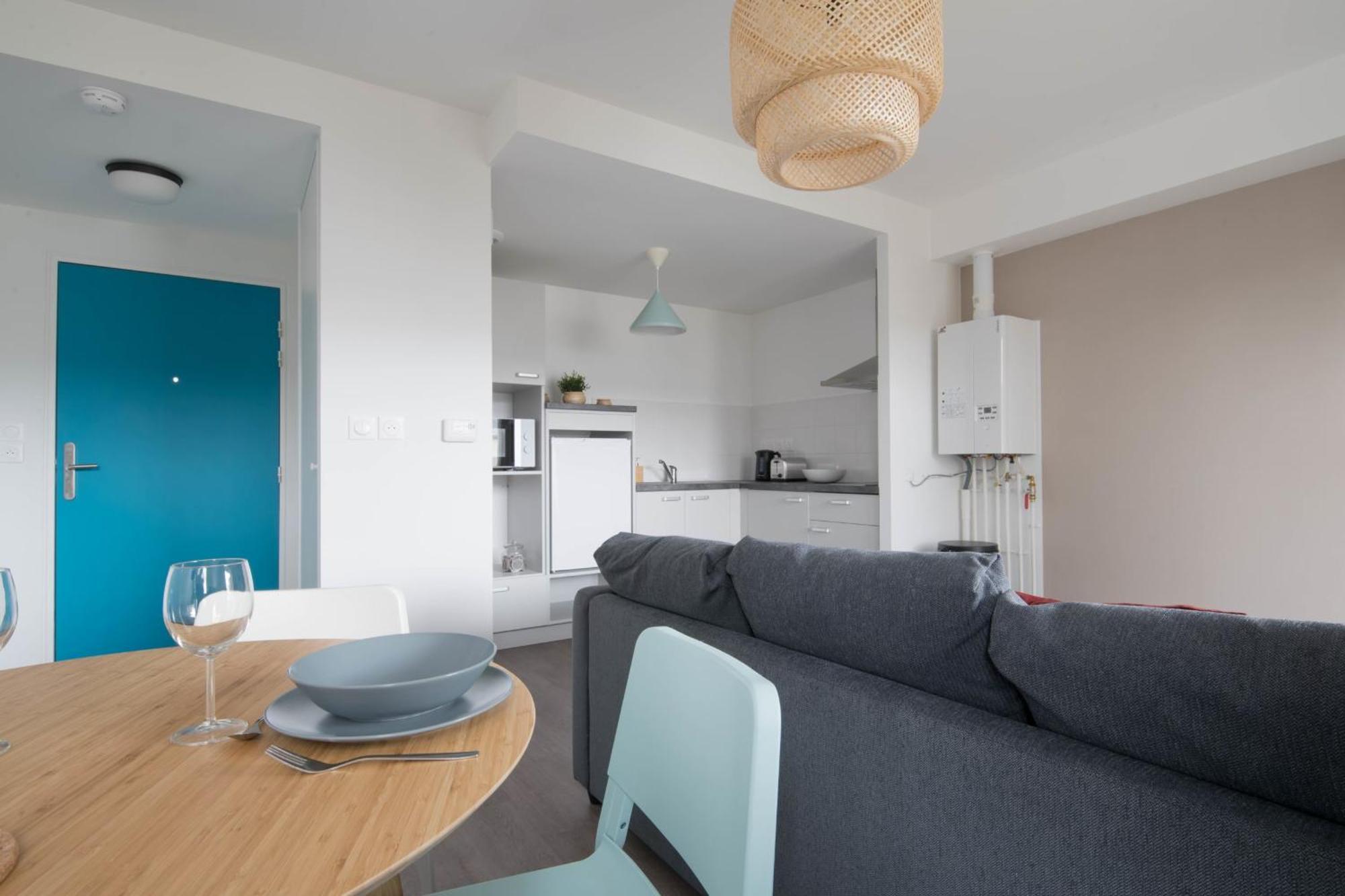 ELODIE - Appartement proche gare, arrivée 24 24 Le Mans Esterno foto